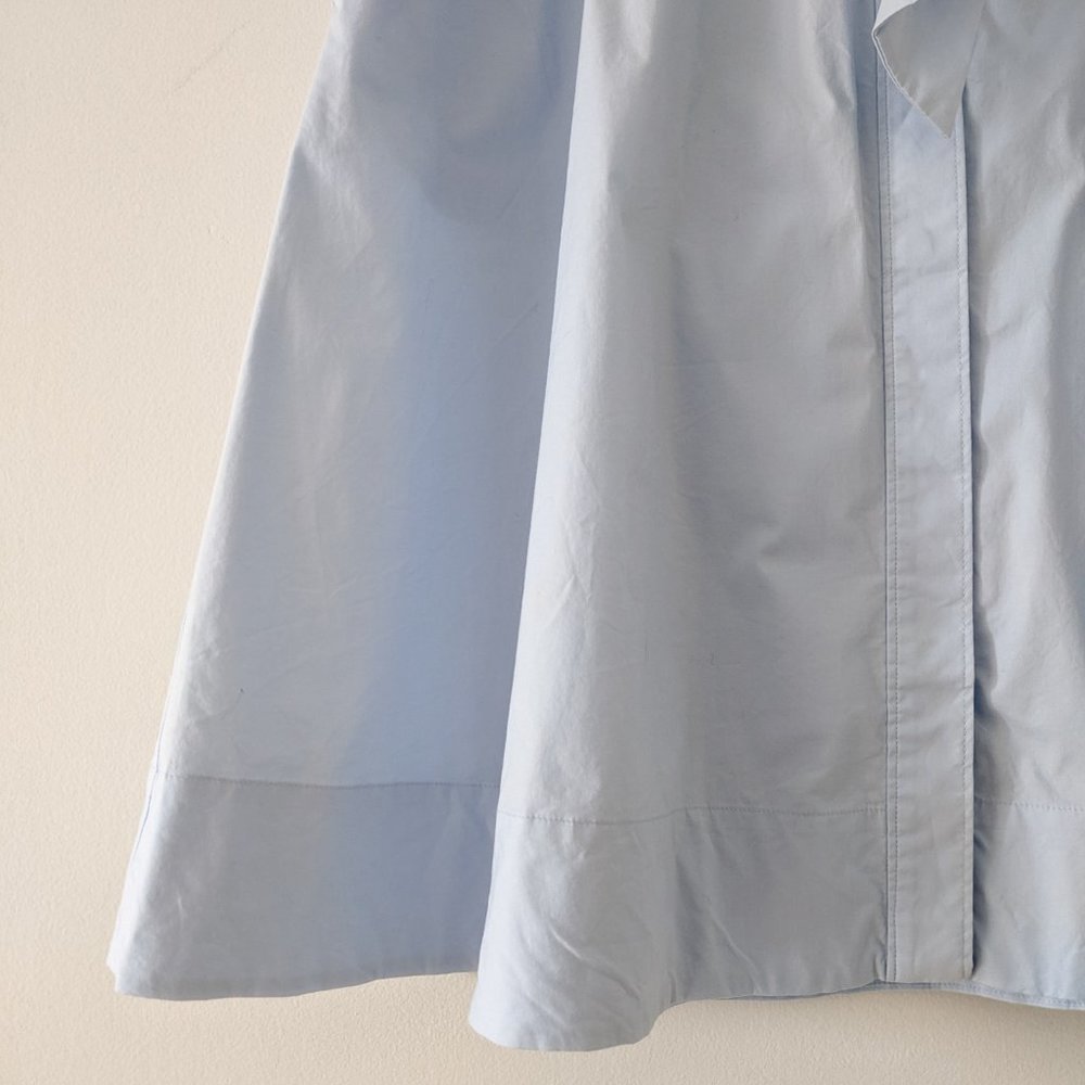 Club Monaco Light Blue A-Line Skirt with Bow Waist - Picture 4 of 4